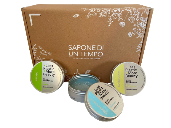 Kit Deodoranti Solidi Aromatici - Gift Box
