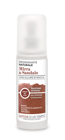Deodorante spray Mirra & Sandalo - Deodorante
