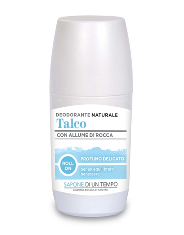 Natural Roll-On Deodorant - Talc - Deodorant